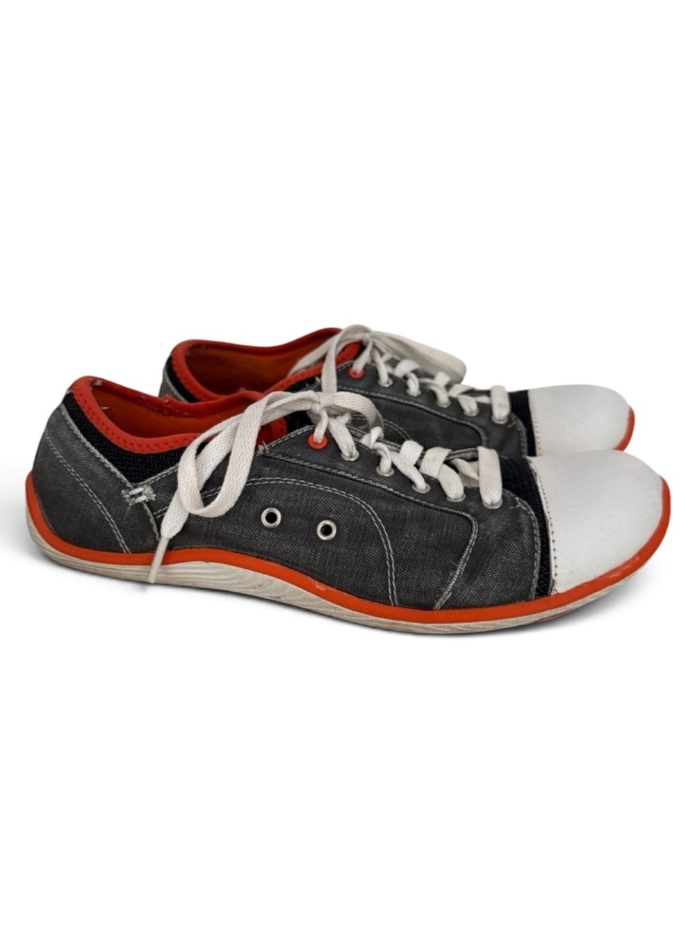 Retro Style Zero Drop Barefoot Style Two-Tone Sneakers "Granola" Women’s Size 9